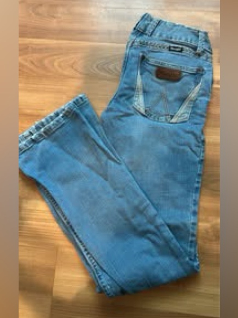 Wrangler Light Blue Bootcut Jeans